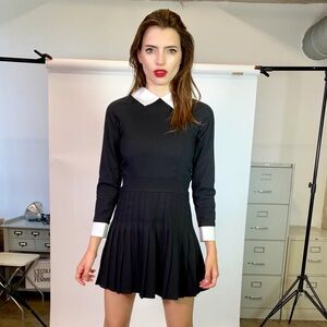 L’ecole Des Femmes Belle De Jour Dress Black M sold out. Babydoll school girl